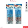 RITON SmoothFlow 10 x 0.7mm Needle Tip BLUE Biro Ball