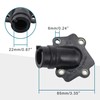 GOOFIT Motorcycle Intake Manifold+Reed Valve Replacement for JOG Vino Zuma