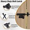 Slide Bolt Gate Latch Door Lock, Thickened Slide Bolt Latch