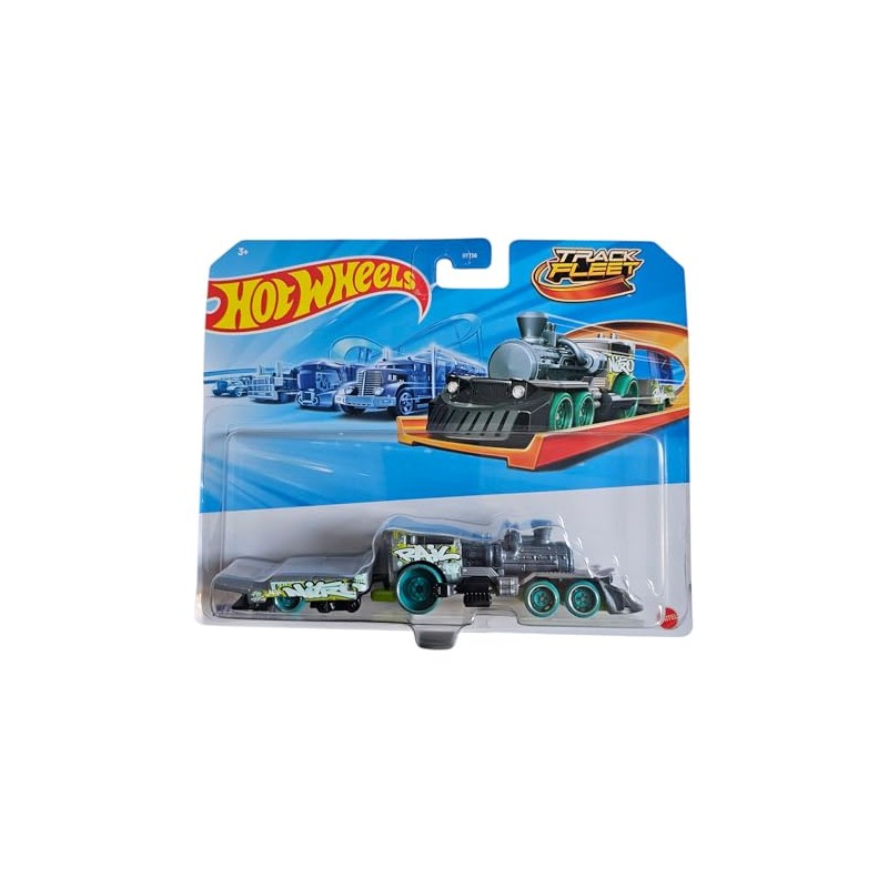 Hot Wheels Track Fleet Nitro Rail, Die-Cast Vehicle, Collectible Toy