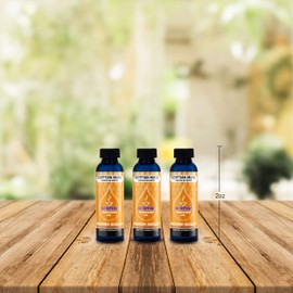 AROMAR Premium Fragrance Oil, Pack of 3 Egyptian Musk 2oz. Bottles. Long Lasting Aromatic Scent, Fresh and Revitalizing Aromatherapy for Living Room, Bedroom, and Kitchen