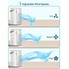 BALKO Mini Air Conditioner, 3 IN 1 Portable Desk Fan