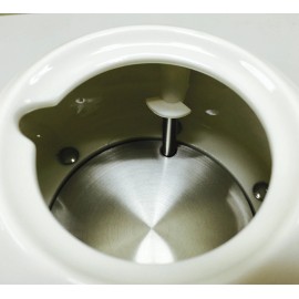 FixtureDisplays Electirc Ceramic Kettle Electric Ceramic Teapot Rose Ceramic Kettle Electric