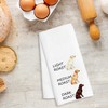 Funny Labrador Kitchen Towels, Labrador Retriever Gifts, Coffee and Dog