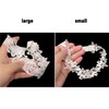 Honbay 2PCS Lace Flower Leaf Design Bridal Garter Stretches Garter