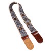 Embroidered Ukulele Strap Ethnic Style Adjustable Length Nylon Leather Comfortable