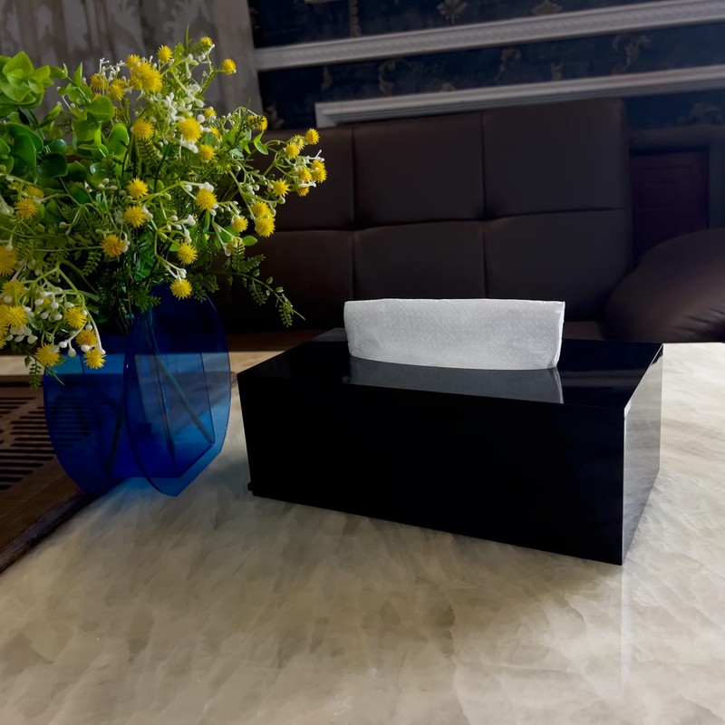 Handmade Acrylic Tissue Box 25 x 13 x 9 cm