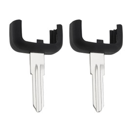 2 Stück Auto Fernschlüssel Kopf Autoschlüssel Rohling HU46 Auto Fernschlüsselrohling Kompatibel mit Vauxhall Kompatibel mit Opel Astra Corsa Zafira Kfz Schlüsselzubehör