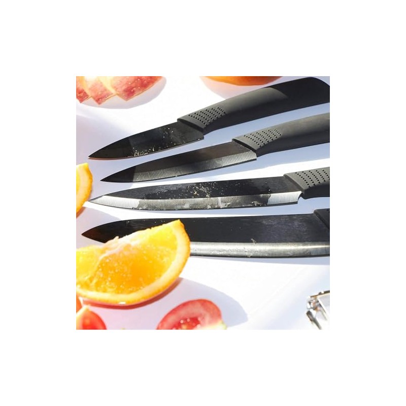 Muncene Paring Knife, 4 Inch Ceramic Paring Knife with Sheath