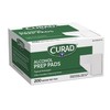 Curad Curad Alcohol Disinfectant Prep Pads, 2-ply, Medium Size, 200