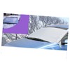 FELTECHELECTR Dual Windproof Frost Guard Ice Cover for Windshield Peva