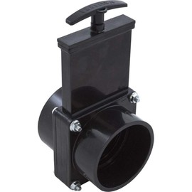 Gate Valve, 3 pc, Valterra, 3" Slip x 3" Slip, 30psi, Black
