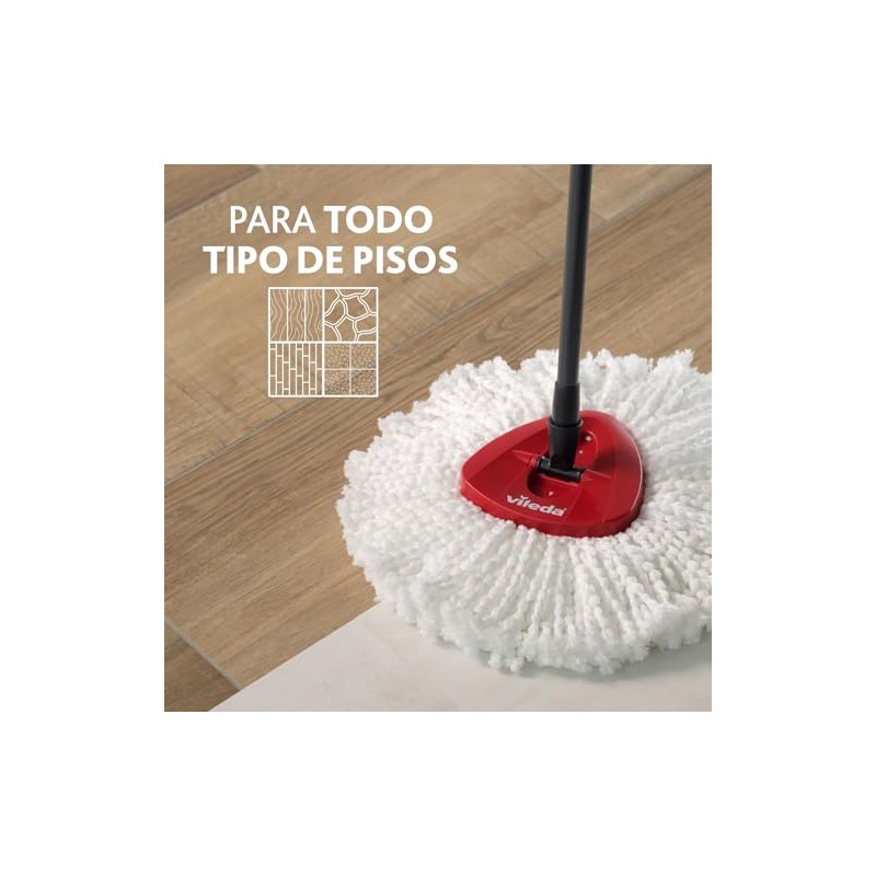 Vileda Easy Wring - Pack de 2 Repuestos Trapeador Mop