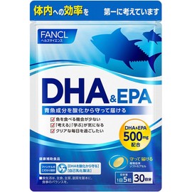 FANCL DHA   EPA Supplement, For Blue Fish, Fish Lack (Essential Fatty Acids/Dieting), Nutrition, Health, Omega 3 Fatty Acids
