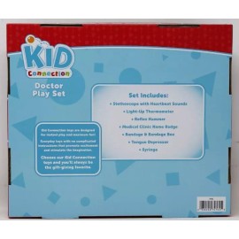 Kid Connection Doctor Play Set with Stethoscope, Multiple Colors, 8 Pieces, NEW!