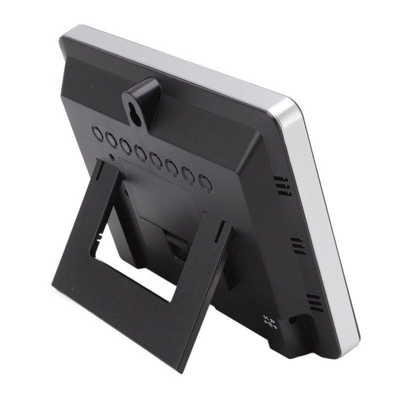 Weather Clock Humidity Temperature Sensor Meter Thermometer for Home Office