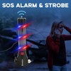 SINSEN Car Safety Hammer Flashlight, Tactical Emergency Rescue Tool, LED