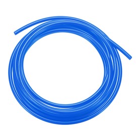 M METERXITY Pneumatic Tubing Pipe, 5mm(ID) x8mm(OD) PU Polyurethane Air Compressor Hose for Air Compressor Fitting/Gas/Fluid Transfer, Air Hose Line Tube [5M/16.4ft, Blue]