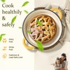 Overmont Enameled Cast Iron Dutch Oven - 5.5QT Pot with