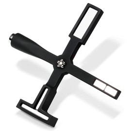 Magnetic Nail Magnets Nail Magnets 5 in 1 Nail Magnets Strong Magnet Type 3D Cat Eye Effect Cross Design Home Nail Salon for Women DIY Nail Art Tool for Wedding Dating (Black)