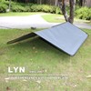 Stain-Resistant Carpet:LYN All-Weather Heavy Duty Solar Emergency Survival Blanket-Gray,Reflective Space