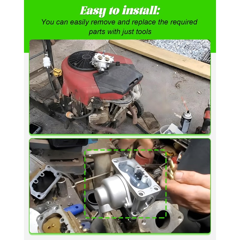 YTH22V46 Carburetor Tune-Up Kits Fit for 46" Husqvarna 960430257 960450045