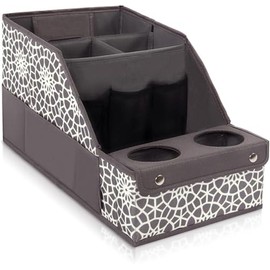 MULISOFT Car Seat Organizer - Backseat with 11 Compartments, 2 Cup Holders, and 2 Oversized Side Pockets for Travel and Storage