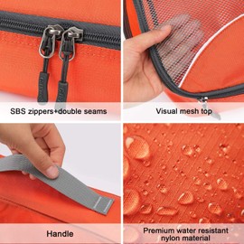 G4Free 3pcs/6pcs/7pcs Packing Cubes Suitcase Organiser Packing Bags Luggage Organiser Value Set for Travel Home Storage