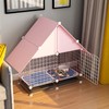 Guinea Pig Cage Liners, 4 Pack Waterproof Machine-Washed and Reused