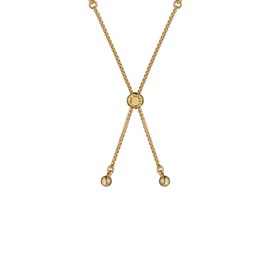 Ted Baker Isela Crystal Baguette Slinky Adjustable Bracelet For Women (Gold/Pink Crystal)