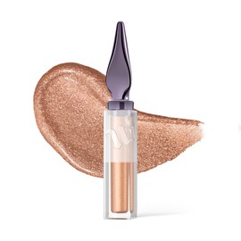 URBAN DECAY Urban Decay 24/7 Glaze-On Liquid Eyeshadow (Space Cowboy Intense - Light Champagne Gold Shimmer), Crease-resistant, Glitter Eye Makeup with Built-in Brush, Smooth Application, Travel Makeup- 0.1 fl oz