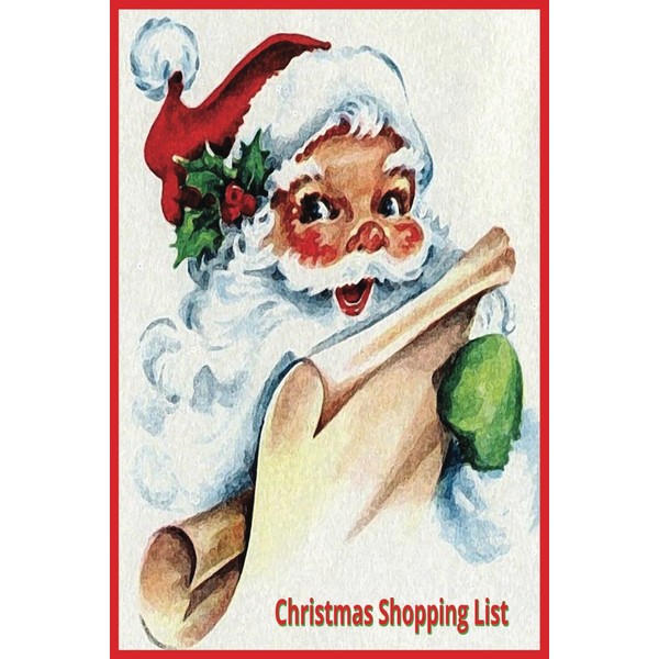 Christmas Shopping List & Gift Planner: Cute & Easy Notebook
