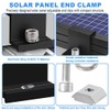 Duoleimi Module Clamps Solar Mounting Solar Panel End Clamps 30