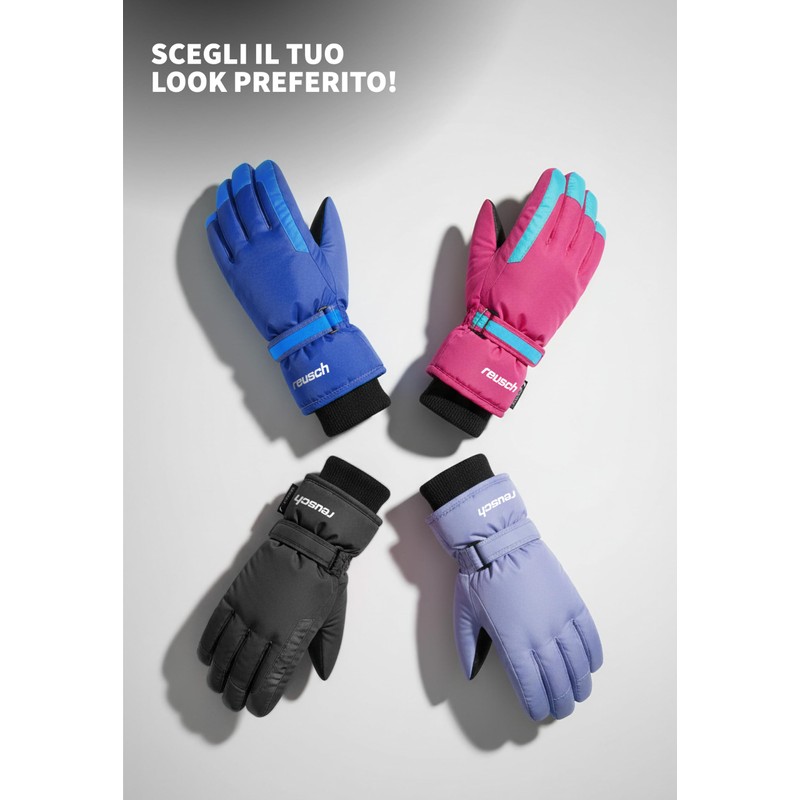 Reusch Guanti invernali bambini | caldi e impermeabili con polsini