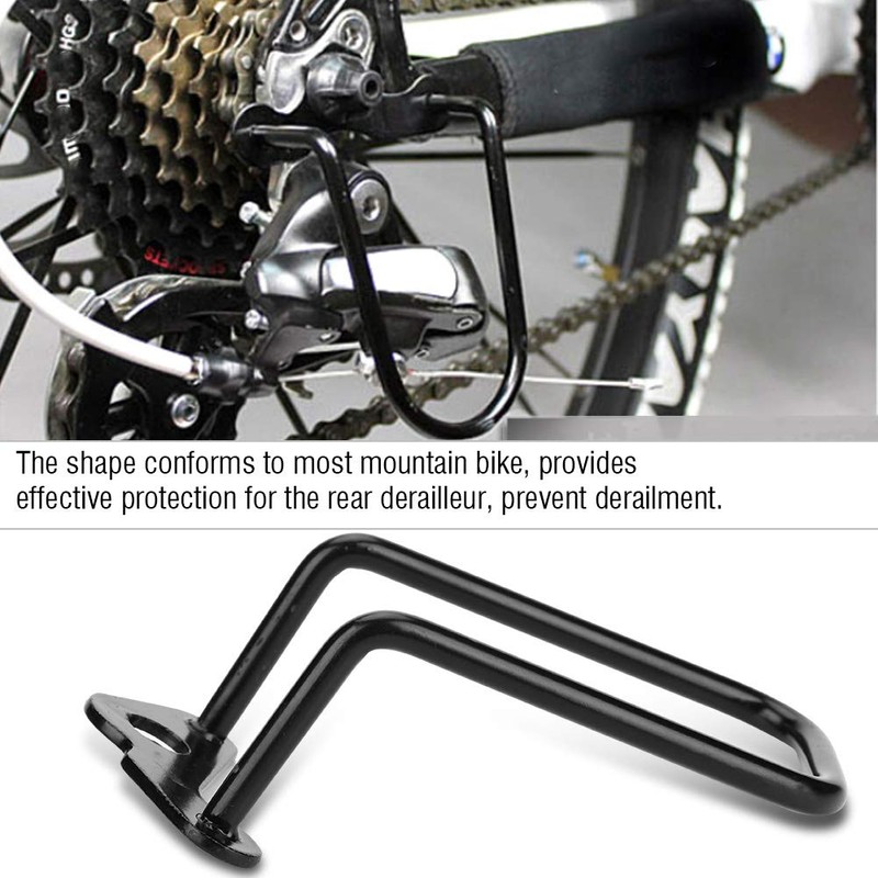 Annadue Rear Derailleur Guard Bicycle Rear Derailleur Protector with Bow