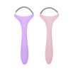 Agatige 2PCS Spring Facial Hair Remover, Manual Portable Threading Face