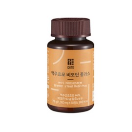 Deojak ​​Biotin Plus Brewer's Yeast Nutritional Supplement Gift Capsules (60 tablets) / 더작 비오틴 플러스 맥주효모 영양제 선물 캡슐 60정