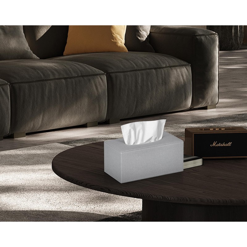 Colylan Tissue Box Cover Rectangular Tissue Box Holder for Bathroom