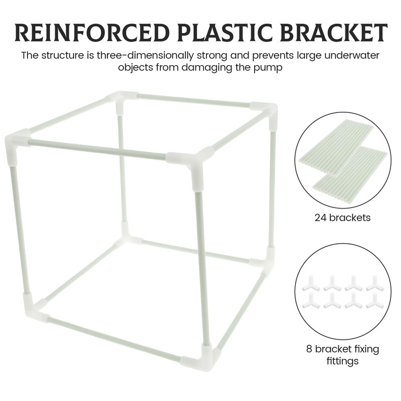HSHGZSR Solid Pump Mesh Box, Pond Pump Filter Bag, Protective