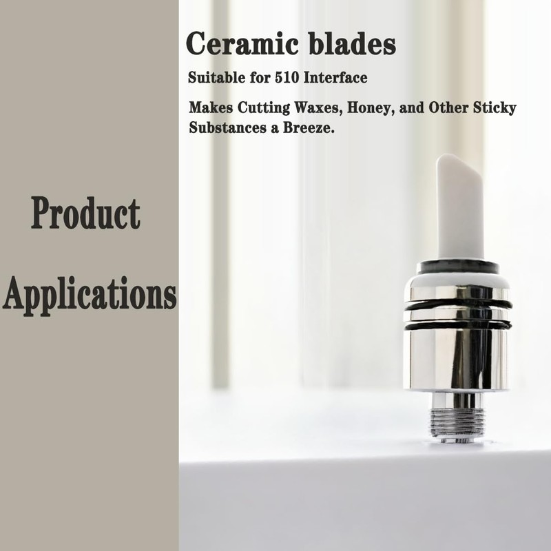 RUIVEO Ceramic Hot Knife Tip,Multi-Tool Ceramic Knife Tip for Slicing