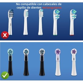 8 Piezas de Fundas Protectoras para Cabezales de Cepillo Eléctrico, Ideales para Uso en Casa Viajes Baño Gimnasio y Camping, Cabeza de Pincel IO de Serie Compatible