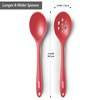 Silicone Spoons for Cooking - Extra Large Kitchen Spoons for