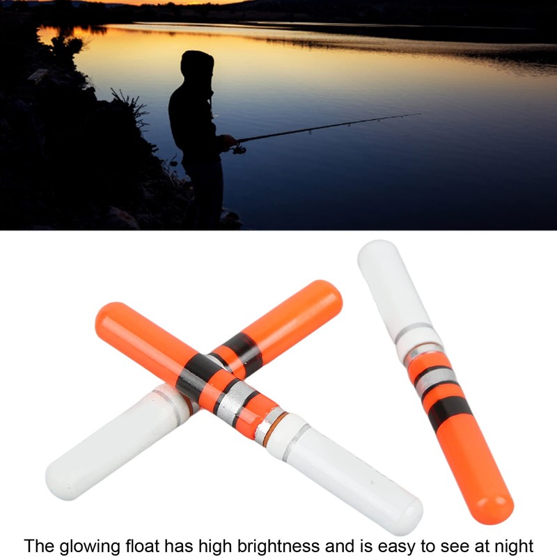 Alomejor 3 x Night Fishing LED Float Luminous Luminous Float