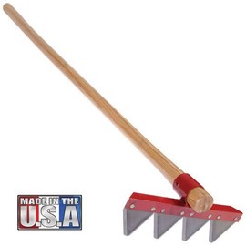 AM Leonard Council Fire Rake, 1 Foot Width