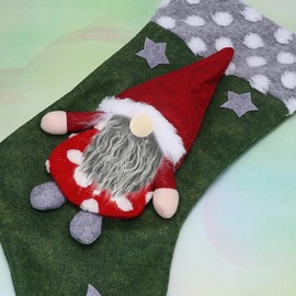 TEHAUX Set of Fake Gnome Beards Artificial Dwarf Beards for Gnome Making Wood Beads Craft Supplies