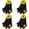 CAT Caterpillar 12 Pairs Work Trainers Work Socks Stockings in Sizes 39-50, 12 pairs of black, 47 - 50