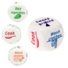 Ieron Dice 6pcs Dices Toy Daily Rule Creation Fun for