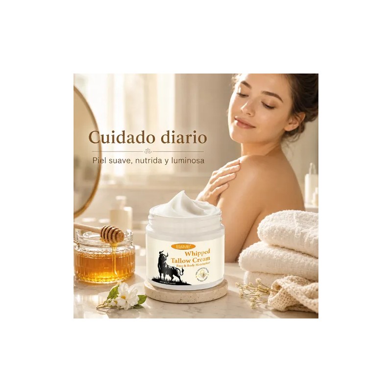 Crema Facial Corporal Cebo Res + Miel Hidrata Humecta Aclara