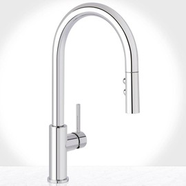 Miseno MNO191L Mia 1.8 GPM Pull Down Kitchen Faucet - Polished Chrome