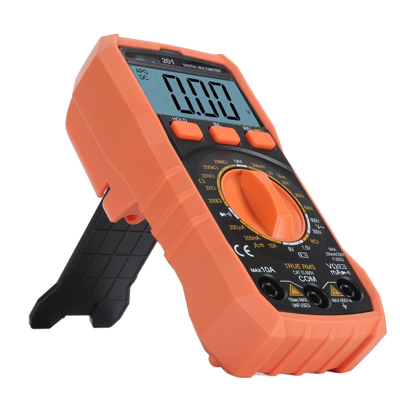 Digital Multimeter Multifunctional HD LCD Display Voltage Current Resistance Tester